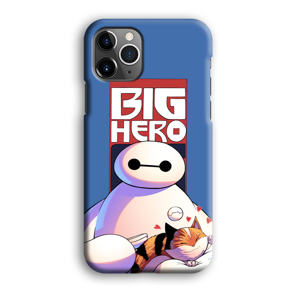 Big 6 Hero Baymax And Cat iPhone 12 Pro Max Case