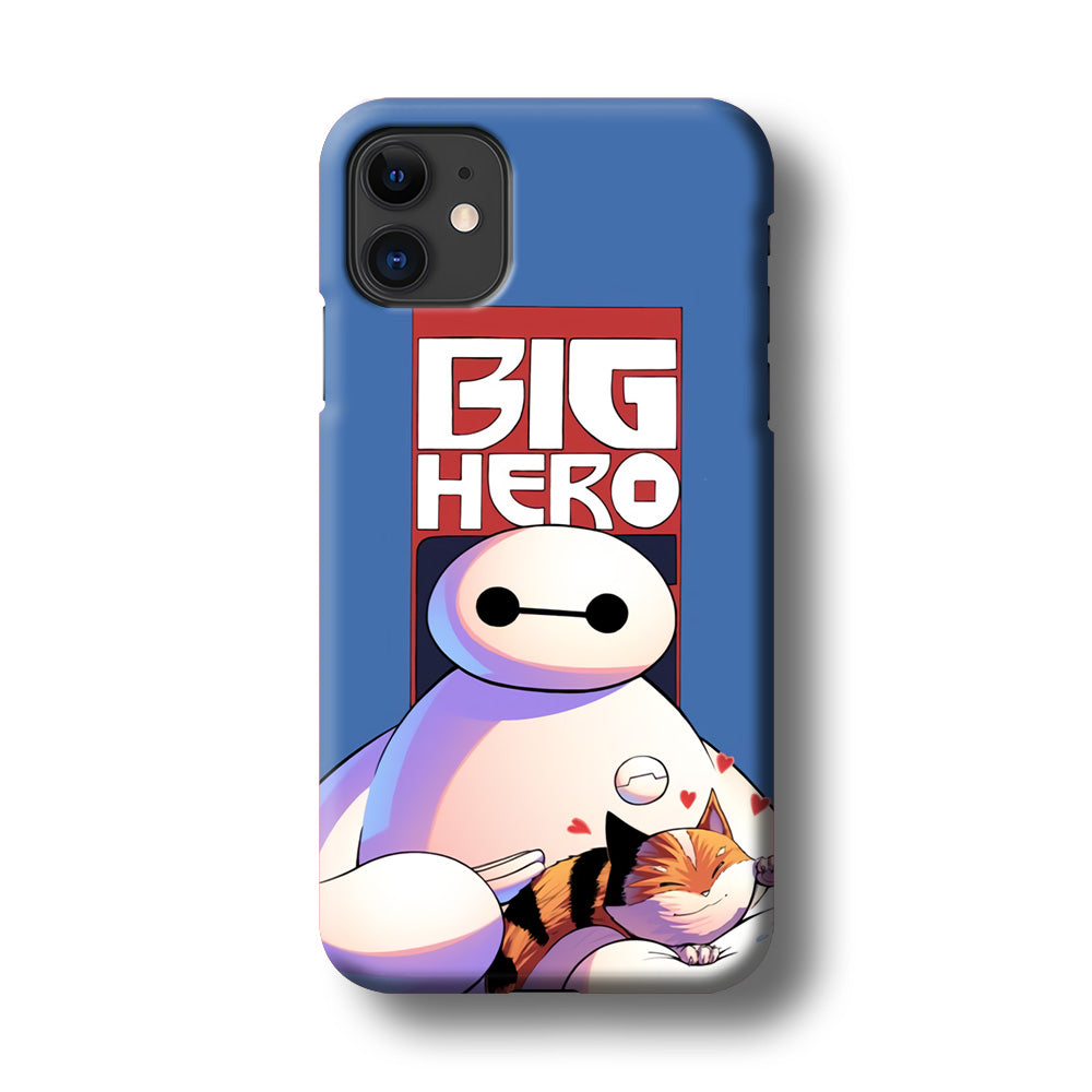 Big 6 Hero Baymax And Cat iPhone 11 Case