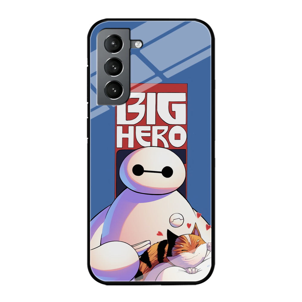 Big 6 Hero Baymax And Cat Samsung Galaxy S21 Case