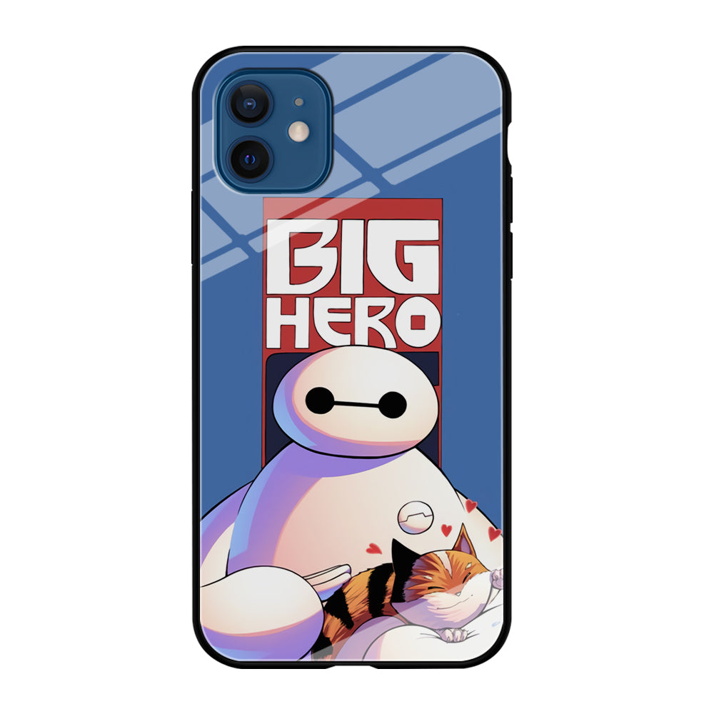 Big 6 Hero Baymax And Cat iPhone 12 Case