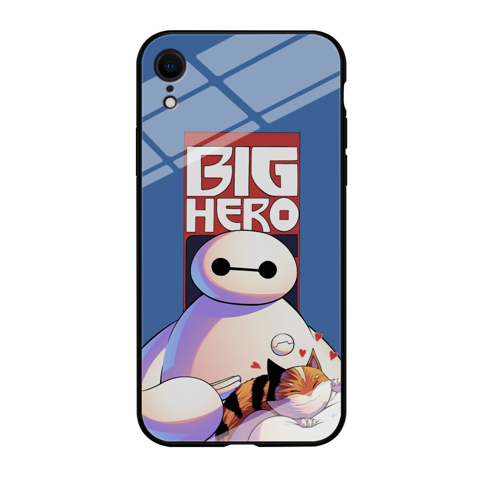 Big 6 Hero Baymax And Cat iPhone XR Case