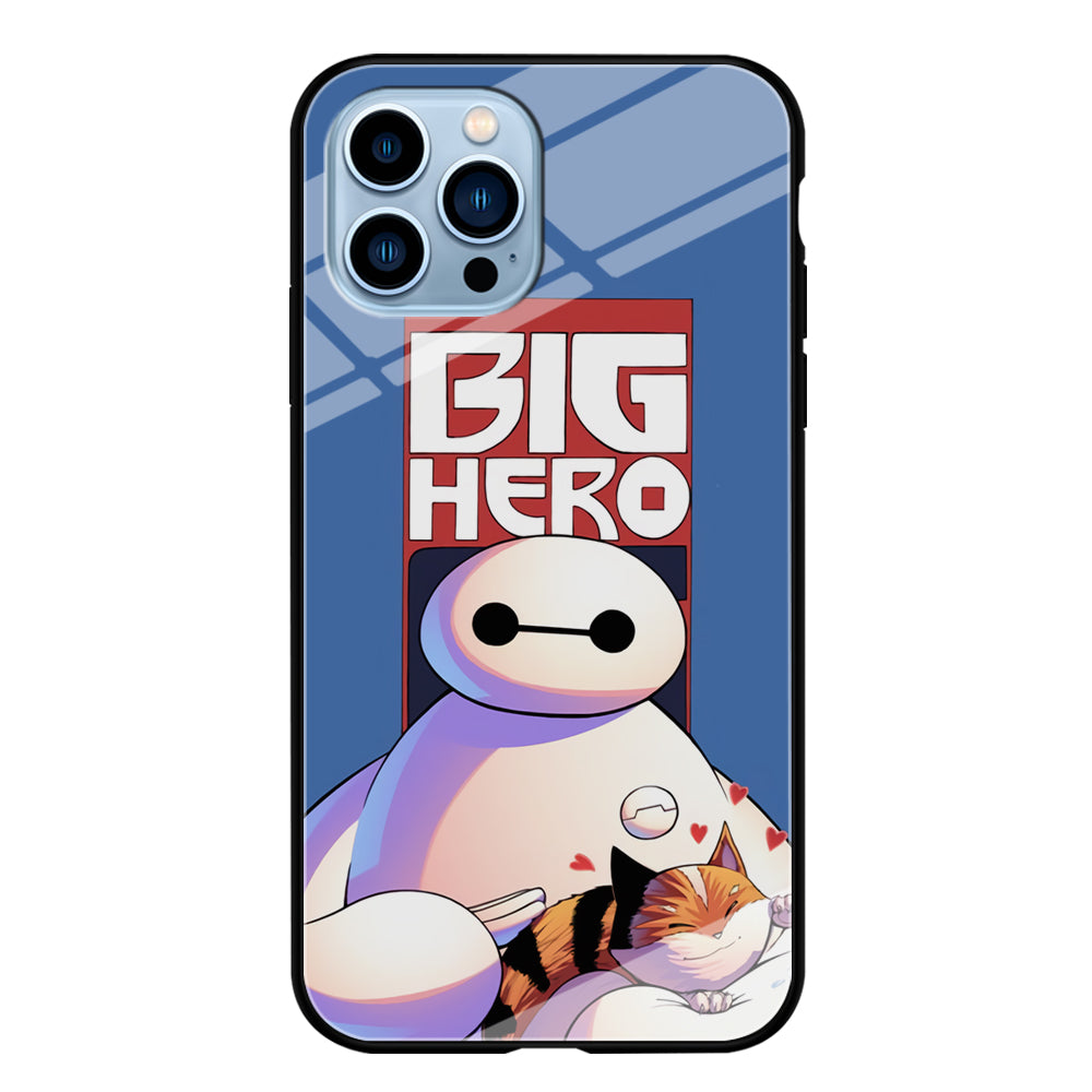 Big 6 Hero Baymax And Cat iPhone 13 Pro Max Case