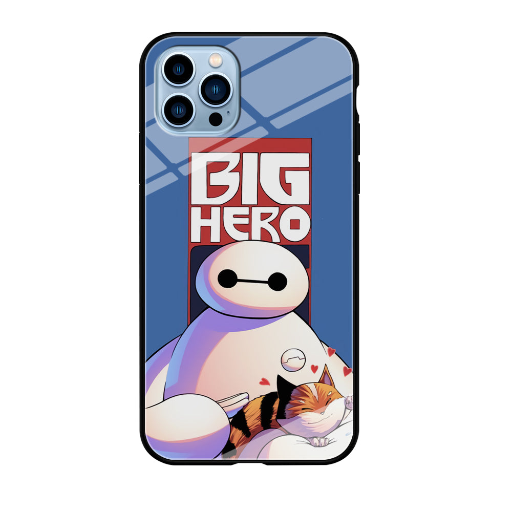 Big 6 Hero Baymax And Cat iPhone 12 Pro Max Case