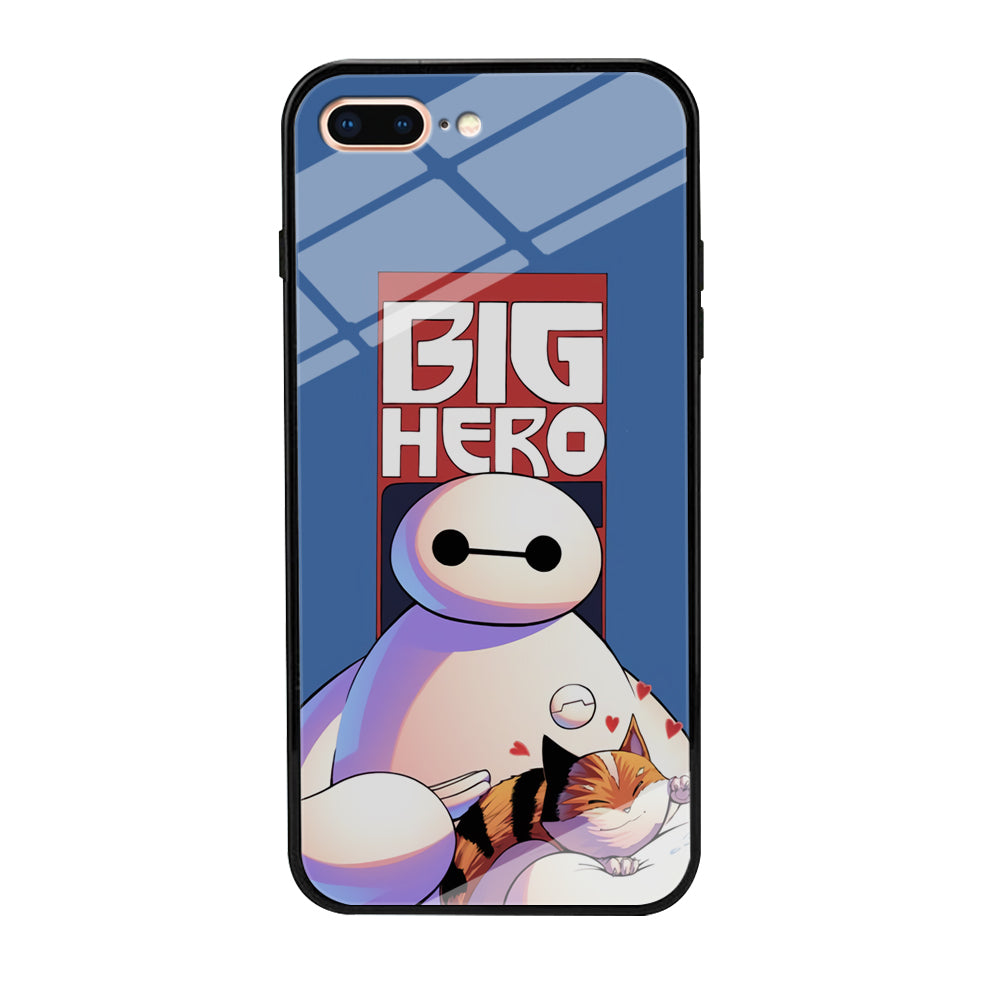 Big 6 Hero Baymax And Cat iPhone 7 Plus Case