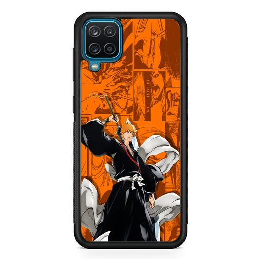 Bleach Ichigo Blow of Determination Samsung Galaxy A12 Case