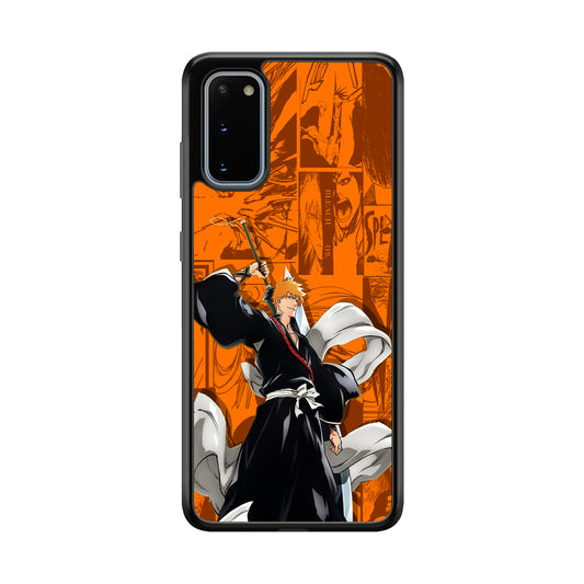 Bleach Ichigo Blow of Determination Samsung Galaxy S20 Case