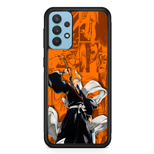 Bleach Ichigo Blow of Determination Samsung Galaxy A32 Case