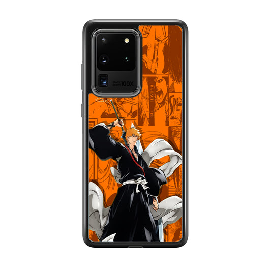 Bleach Ichigo Blow of Determination Samsung Galaxy S20 Ultra Case