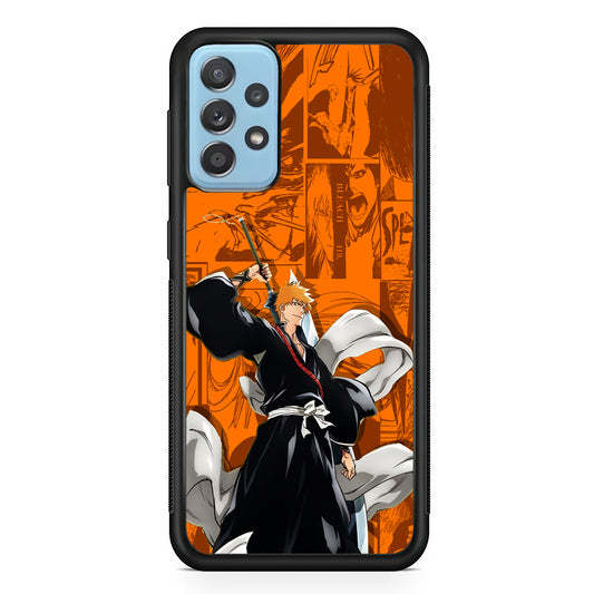 Bleach Ichigo Blow of Determination Samsung Galaxy A52 Case