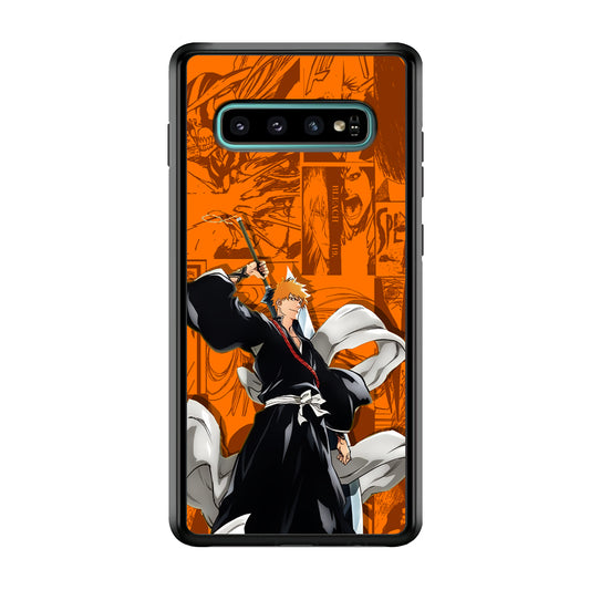 Bleach Ichigo Blow of Determination Samsung Galaxy S10 Case