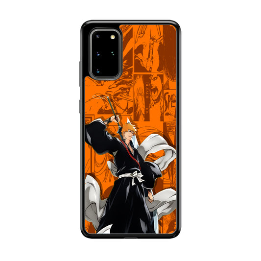 Bleach Ichigo Blow of Determination Samsung Galaxy S20 Plus Case