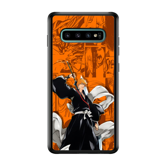 Bleach Ichigo Blow of Determination Samsung Galaxy S10 Plus Case