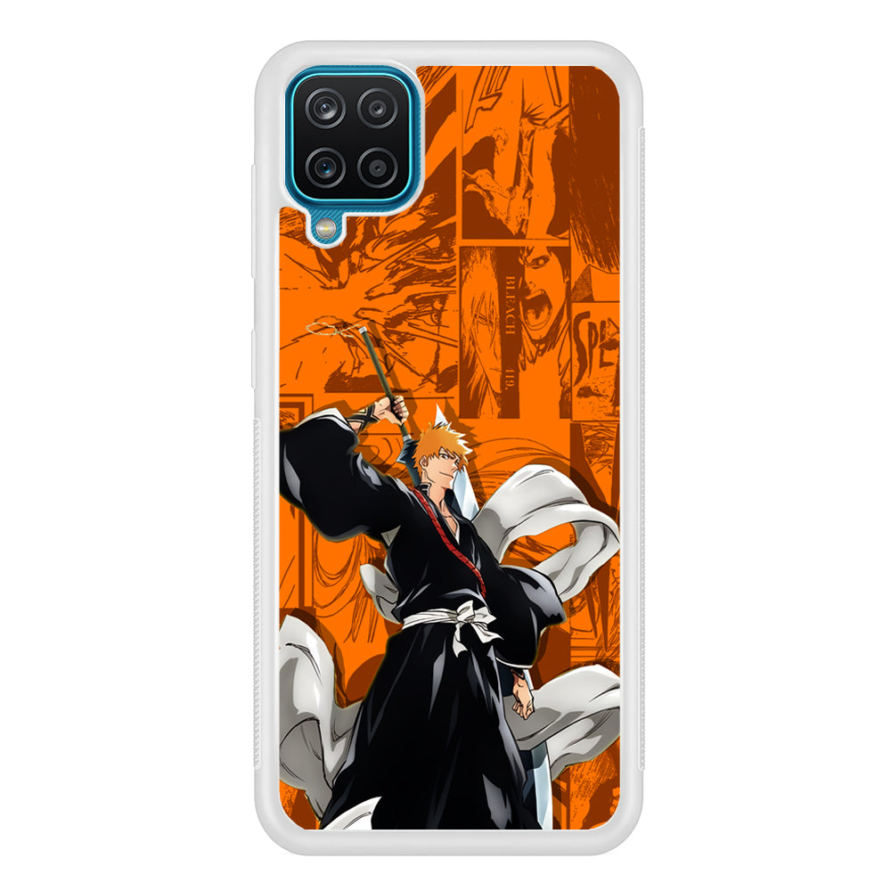 Bleach Ichigo Blow of Determination Samsung Galaxy A12 Case