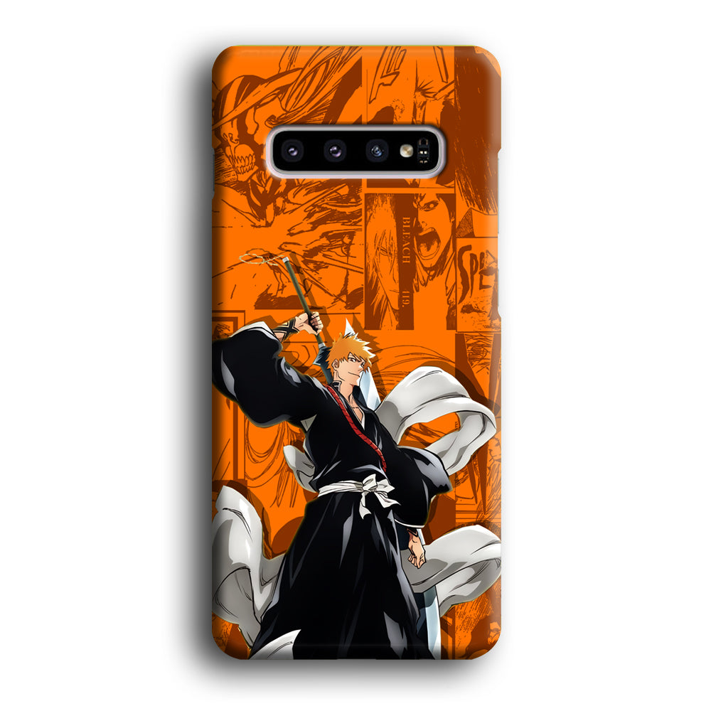 Bleach Ichigo Blow of Determination Samsung Galaxy S10 Case