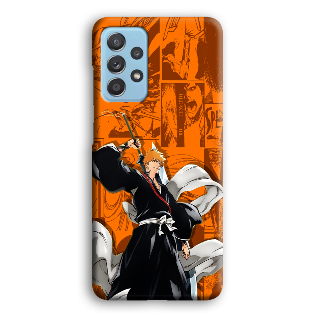 Bleach Ichigo Blow of Determination Samsung Galaxy A72 Case