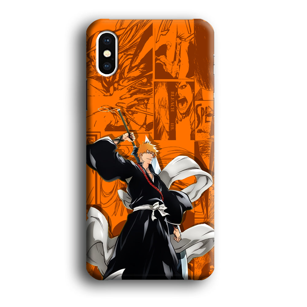 Bleach Ichigo Blow of Determination iPhone X Case