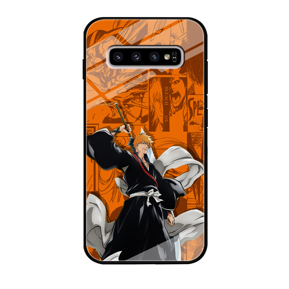 Bleach Ichigo Blow of Determination Samsung Galaxy S10 Case