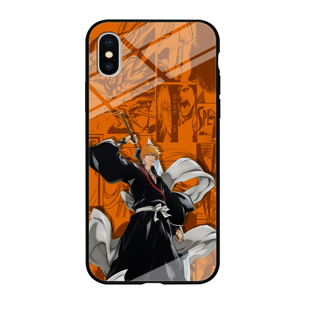 Bleach Ichigo Blow of Determination iPhone X Case