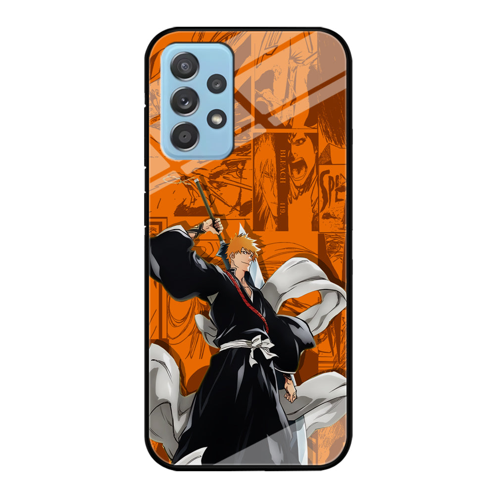 Bleach Ichigo Blow of Determination Samsung Galaxy A72 Case