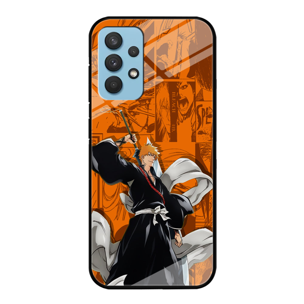 Bleach Ichigo Blow of Determination Samsung Galaxy A32 Case