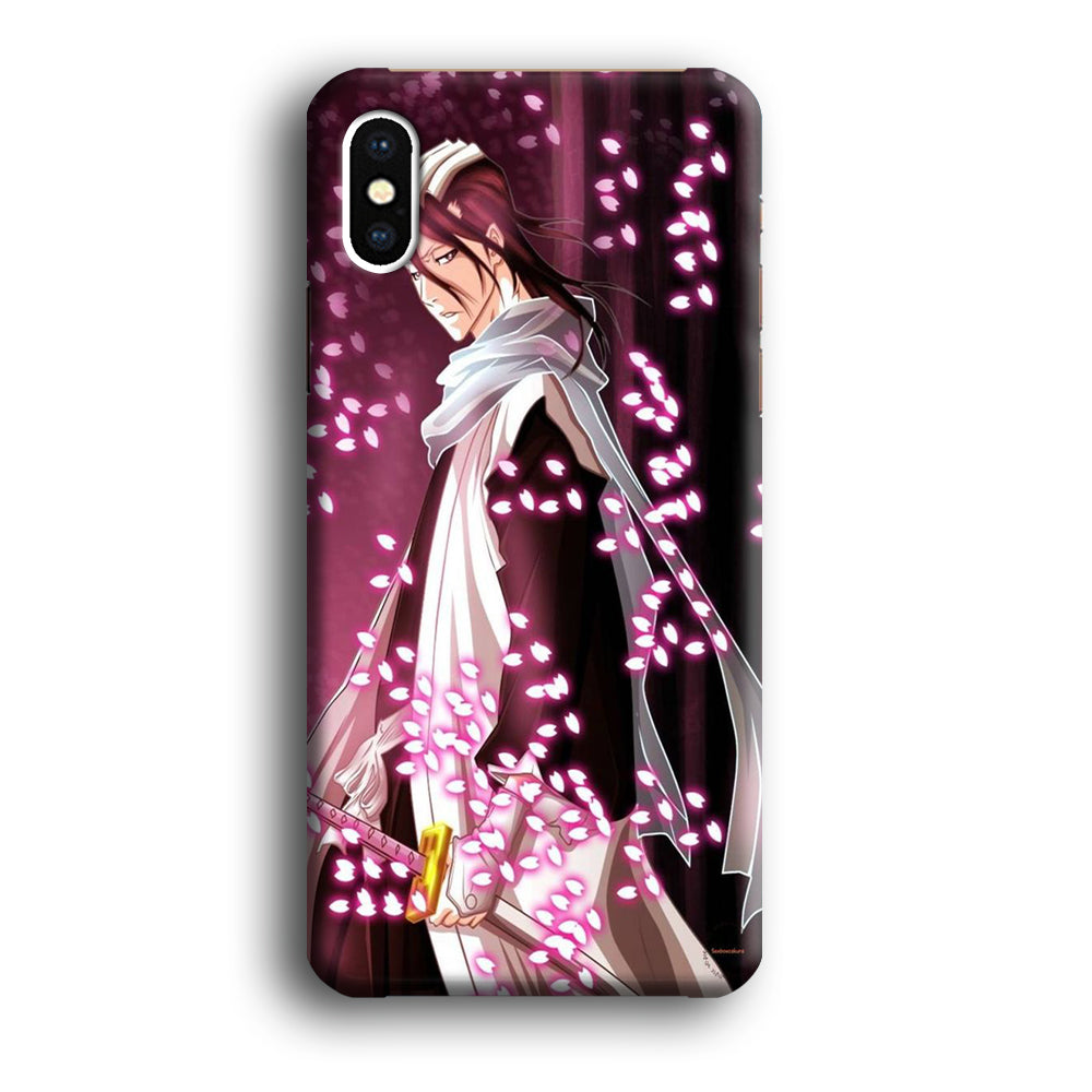 Bleach Byakuya Angry iPhone X Case