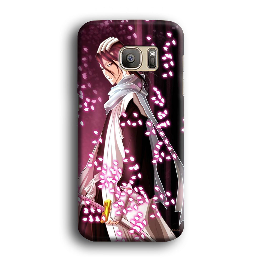 Bleach Byakuya Angry Samsung Galaxy S7 Edge Case