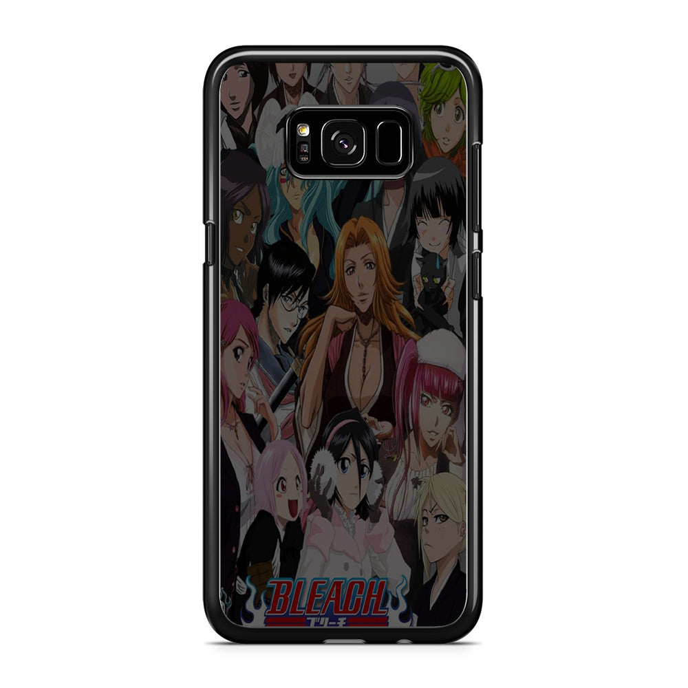 Bleach Woman Character Samsung Galaxy S8 Plus Case Rubber Black (2D Case)