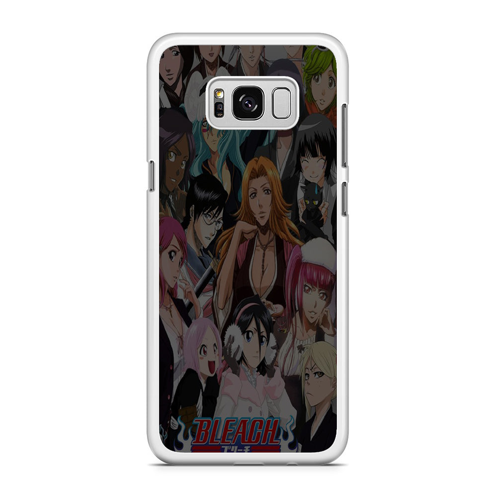 Bleach Woman Character Samsung Galaxy S8 Plus Case Rubber White (2D Case)