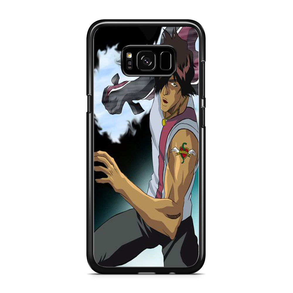 Bleach Yasutora Hand Power Samsung Galaxy S8 Plus Case Rubber Black (2D Case)