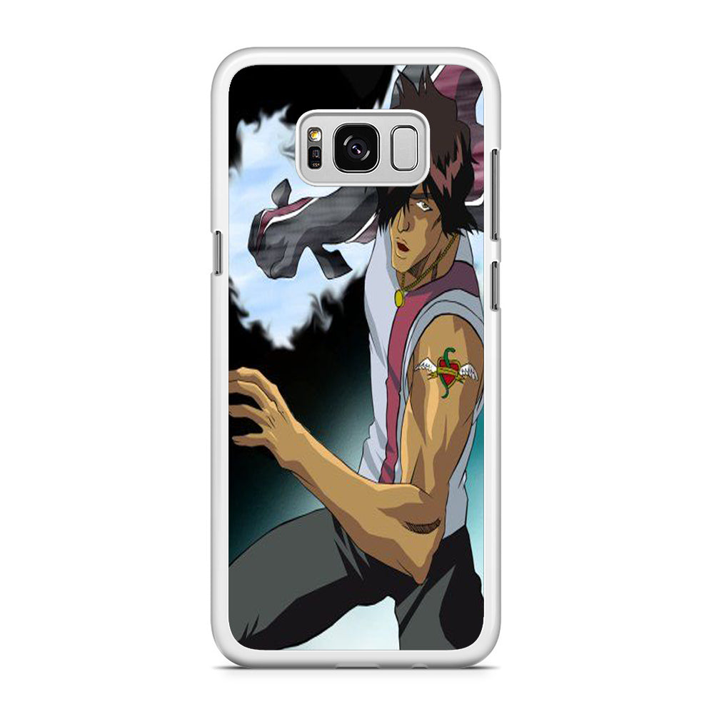 Bleach Yasutora Hand Power Samsung Galaxy S8 Plus Case Rubber White (2D Case)