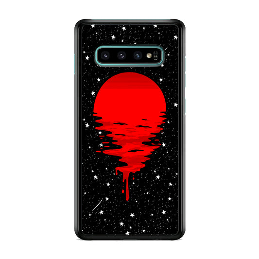Blood Moon Night Mirage Samsung Galaxy S10 Case