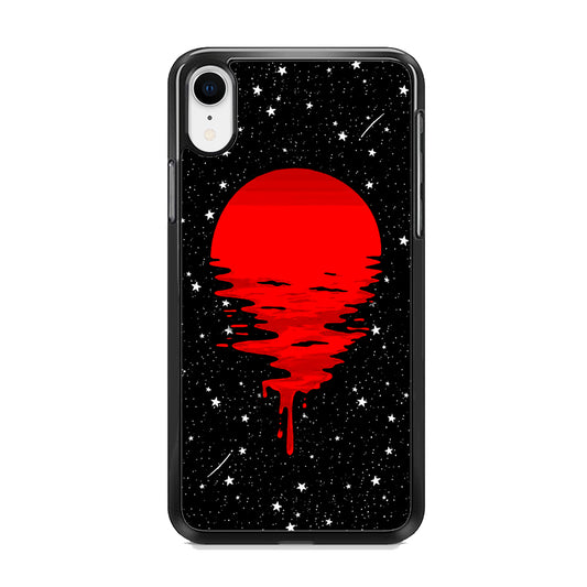 Blood Moon Night Mirage iPhone XR Case