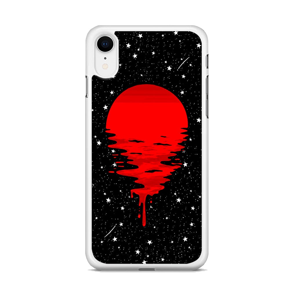 Blood Moon Night Mirage iPhone XR Case