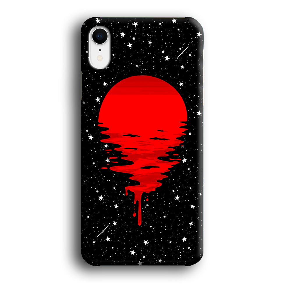 Blood Moon Night Mirage iPhone XR Case