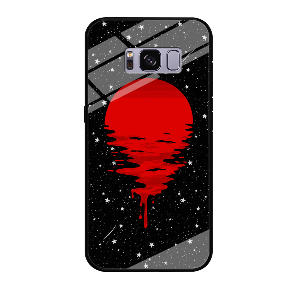 Blood Moon Night Mirage Samsung Galaxy S8 Plus Case Tempered Glass Case