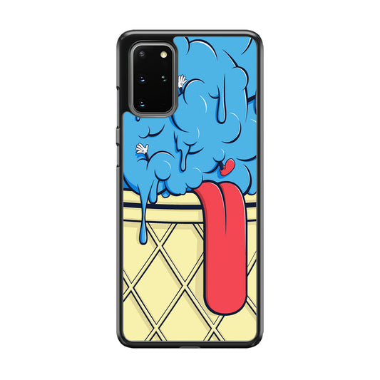 Blue Great Ice Cream Samsung Galaxy S20 Plus Case