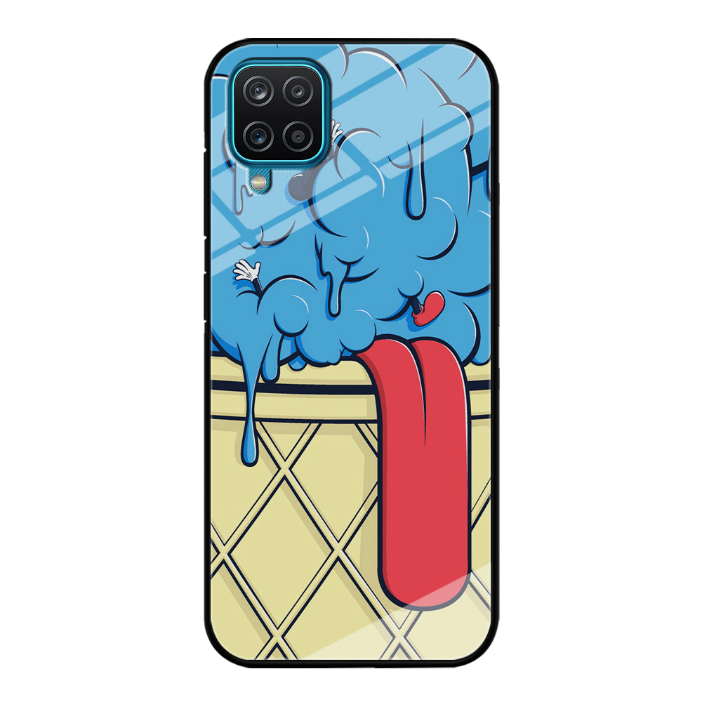 Blue Great Ice Cream Samsung Galaxy A12 Case