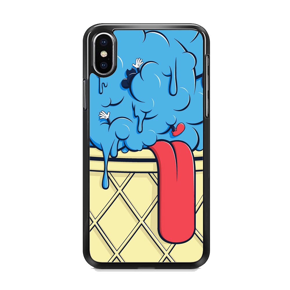 Blue Great Ice Cream iPhone XS MAX Case