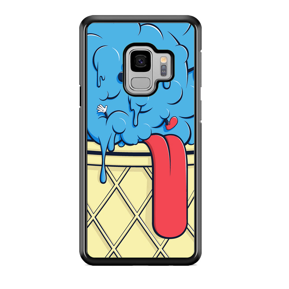 Blue Great Ice Cream Samsung Galaxy S9 Case Default Title