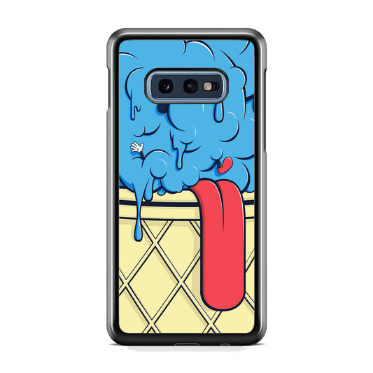 Blue Great Ice Cream Samsung Galaxy S10E Case