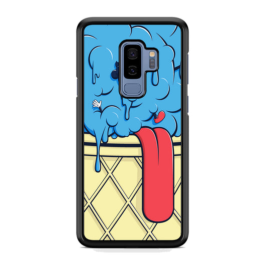 Blue Great Ice Cream Samsung Galaxy S9 Plus Case