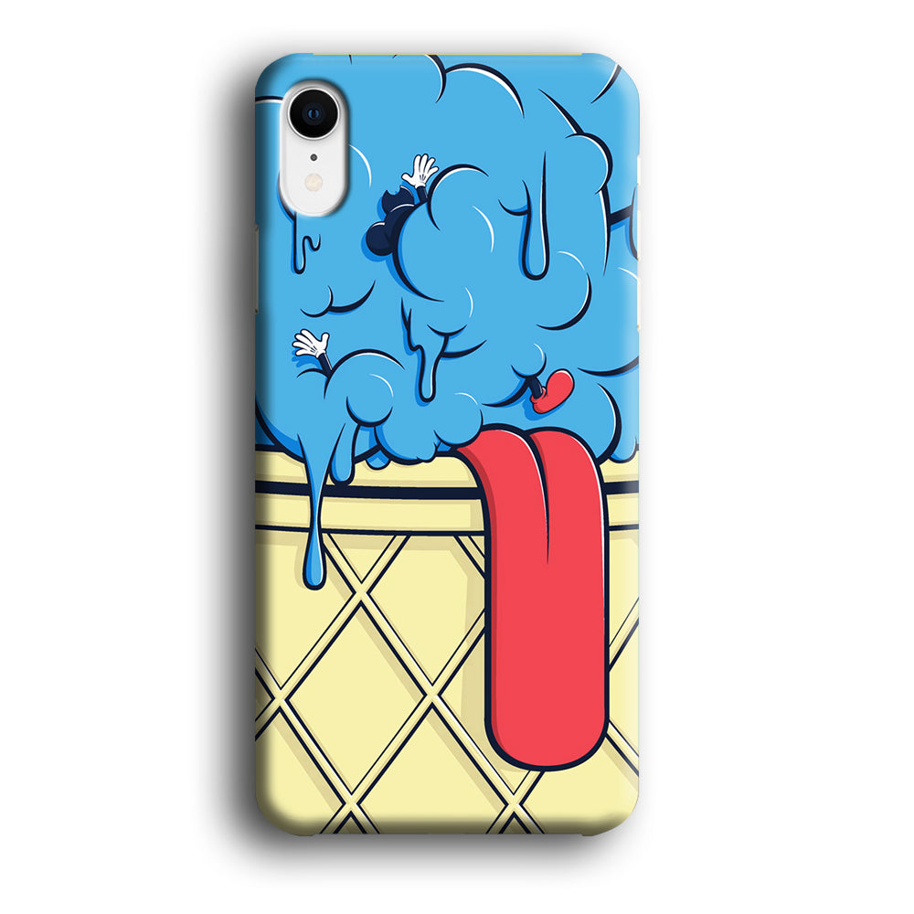 Blue Great Ice Cream iPhone XR Case