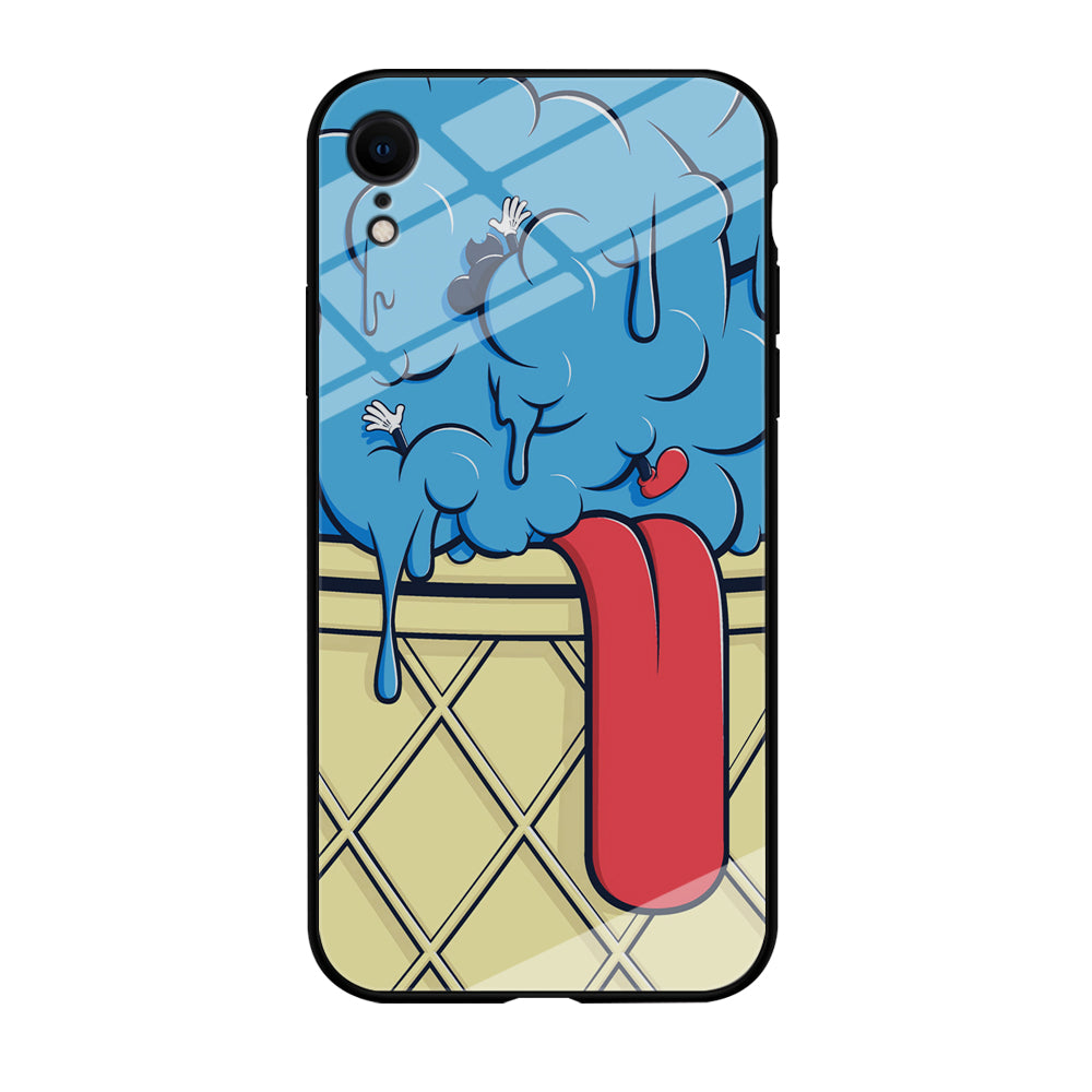 Blue Great Ice Cream iPhone XR Case