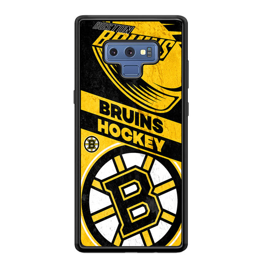 Boston Bruins Hockey Team Samsung Galaxy Note 9 Case