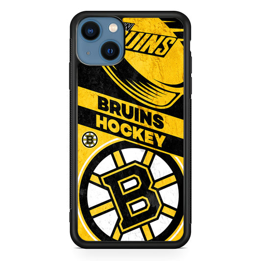 Boston Bruins Hockey Team iPhone 13 Case