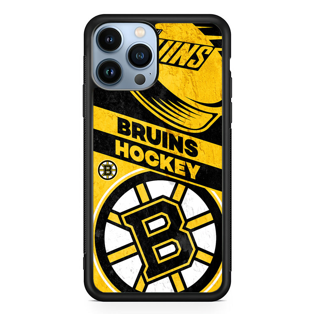 Boston Bruins Hockey Team iPhone 13 Pro Max Case