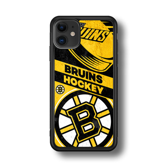 Boston Bruins Hockey Team iPhone 11 Case