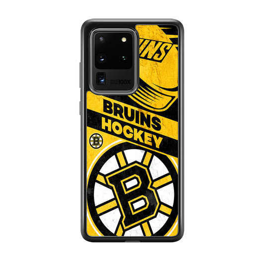 Boston Bruins Hockey Team Samsung Galaxy S20 Ultra Case