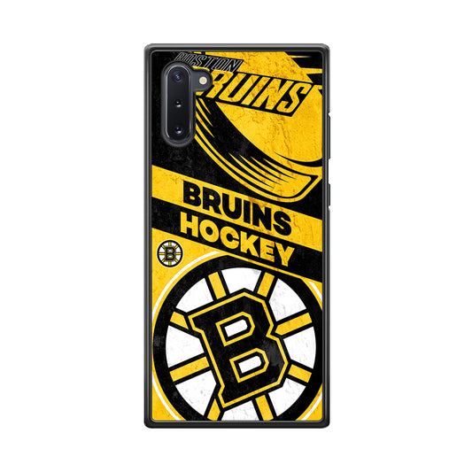 Boston Bruins Hockey Team Samsung Galaxy Note 10 Case