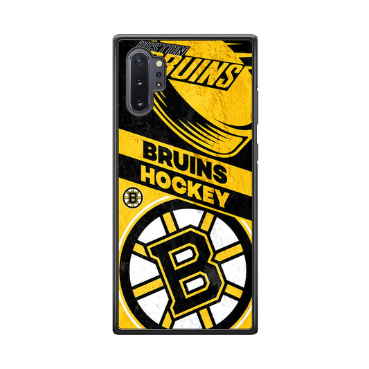 Boston Bruins Hockey Team Samsung Galaxy Note 10 Plus Case